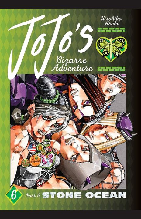 JoJo's Bizarre Adventure Part 6 Stone Ocean EN Cover Image